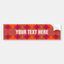 Recherche de fleur orange voiture autocollants Motif