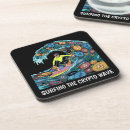 Recherche de surfer dessous de verres Drôle
