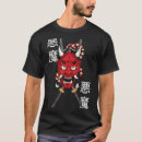 Recherche de démon japonais tshirts Katana
