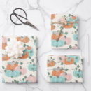 Recherche de citrouille papier cadeau Motif