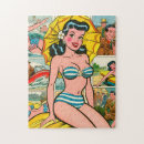 Recherche de bikini puzzles Bande dessinée