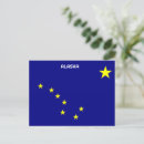 Recherche de drapeau de plongeur cartes postales Polaris