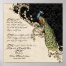 Recherche de paon mariage posters Antique