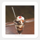 Recherche de nourriture et boisson autocollants Crème glglace