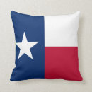 Recherche de drapeau du texas coussins Texan