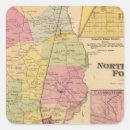Recherche de nord ouest autocollants Lithographié