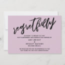 Recherche de mauve clair invitations Couple