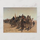 Recherche de désert de chameau cartes postales Caravane