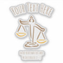 Recherche de cabinet autocollants Avocat