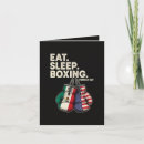 Recherche de boxeurs vœux cartes Gants de boxe