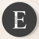 Recherche de nom dessous de verres Initiale