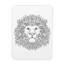 Recherche de tête de lion magnets Zendoodle