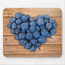 Recherche de bleu bleuet tapis souris Fruit