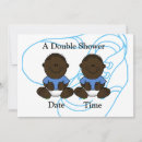 Recherche de african american baby shower invitations Bleu