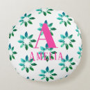 Recherche de vert rose coussins Initiale