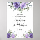 Recherche de affiche bienvenue mariages Aquarelle florale