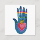 Recherche de mains curatives cartes visite Affaires