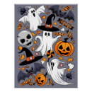 Recherche de fantômes mignons posters Crâne