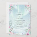Recherche de bleu glacial invitations Hiver