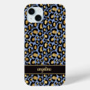Recherche de léopard bleu iphone coques Motif