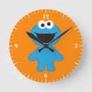 Recherche de wall street horloges Cookie sesame street