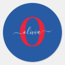 Recherche de rouge bleu blanc autocollants Pour elle