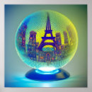 Recherche de cristaux posters Mur