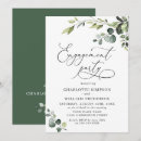 Recherche de eucalyptus fiançailles invitations Minimaliste