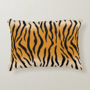 Recherche de peau de tigre coussins Beige