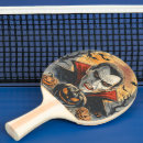 Recherche de sang raquettes ping pong Halloween