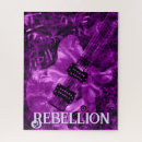 Recherche de guitare puzzles Violet