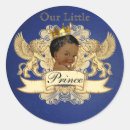 Recherche de royal baby shower party autocollants Bleu royal et or