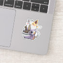 Recherche de chat japonais autocollants Asiatique