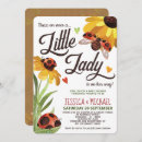 Recherche de lady bug baby shower invitations Coccinelle