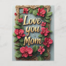 Recherche de pour la maman cartes postales Amour
