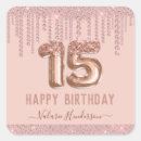 Recherche de diamants autocollants Rose doré