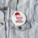 Recherche de humour saisonnier badges Santa claus