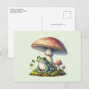 Recherche de mignons de grenouille cartes postales Amphibien