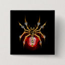 Recherche de araignée noire badges Rouge