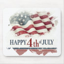 Recherche de 4 juillet vintage tapis souris Drapeau américain