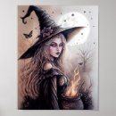 Recherche de peinture de sorcière posters Païen