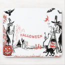 Recherche de mousepad halloween tapis souris Jack o' lantern