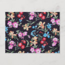 Recherche de motif floral cartes postales Botanique