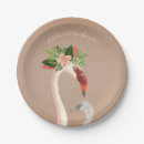 Recherche de fleurs tropicales assiettes en papier Boho
