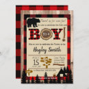 Recherche de bison baby shower invitations Ours