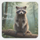 Recherche de racoon autocollants Bois