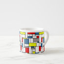 Recherche de mondriaan tasses Coloré