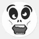 Recherche de visage monstre autocollants Zombie