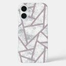 Recherche de motif de mosaïque iphone coques Gris