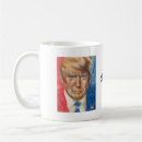 Recherche de trump pour le président tasses Maga
